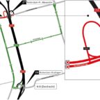 Hoofdweg afsluiting Januari
