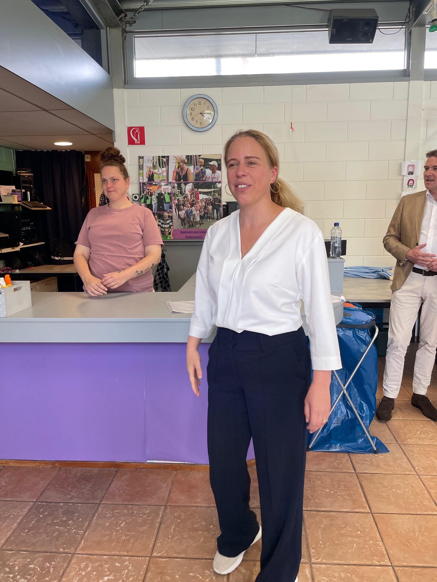 Bezoek burgemeester Schouten aan 110-Morgen 4 juli 2025