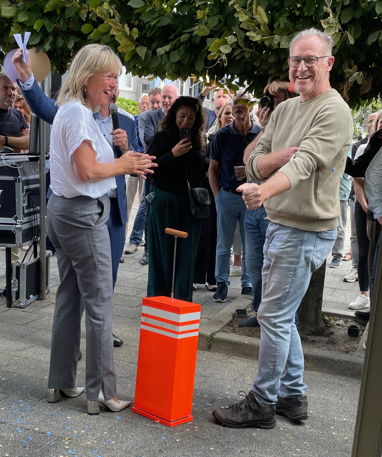 Officiële opening bouw Apollostraat