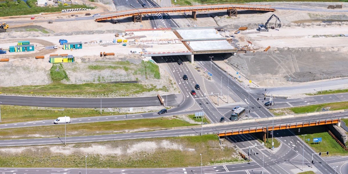 Wegafsluitingen ivm aanleg A16 Rotterdam