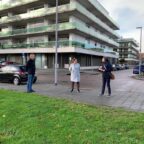 bezoek wethouder Kathmann aan 110-Morgen