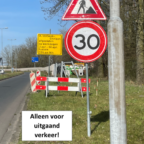 Wegafsluitingen in April