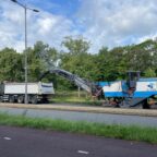 Start asfalt vervangen Jasonweg
